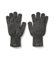 Filson Full Finger Knit Gloves Charcoal