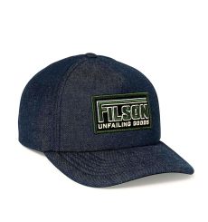 Filson Harvester Cap Dark Indigo/Shelton front