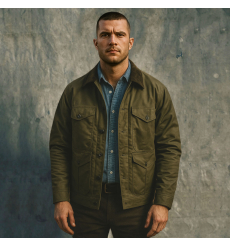 Filson Journeyman Jacket Otter Green front
