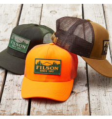 Filson Logger Mesh Cap 1130237-Blaze Orange