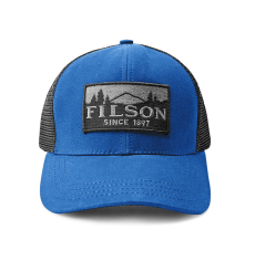 Filson Logger Mesh Cap Marlin Blue front