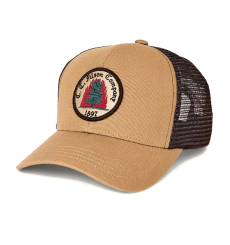 Filson Logger Mesh Cap Wheat/Fire front