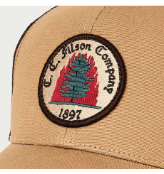 Filson Logger Mesh Cap Wheat/Fire front