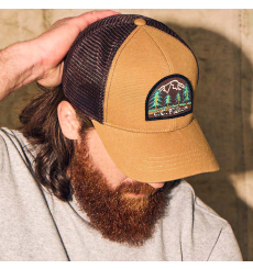 Filson Logger Mesh Cap WheatWood front