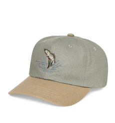 Filson Low-Profile Logger Cap Mist/Leaping Fish front