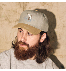 Filson Low-Profile Logger Cap Mist/Leaping Fish front