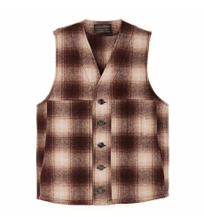 Filson Mackinaw Wool Vest Charcoal