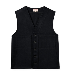 Filson Mackinaw Wool Vest Navy