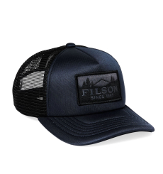 Filson Mesh Harvester Cap Navy/Scenic front