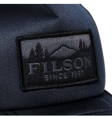 Filson Mesh Harvester Cap Navy/Scenic front