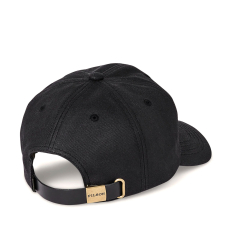 Filson Oil Tin Low-Profile Logger Cap Black front