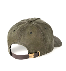Filson Oil Tin Low-Profile Logger Cap Otter Green front