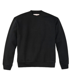 Filson Prospector Crewneck Sweatshirt Black front