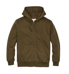 Filson Prospector Full Zip Hoodie Dark Olive front