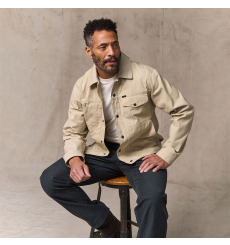 Filson Ranger Short Cruiser Quail Tan front