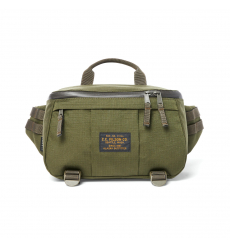 Filson Ripstop Compact Waist Pack Surplus Green, hands-free carry in a compact package