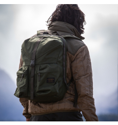 Filson nylon backpack top