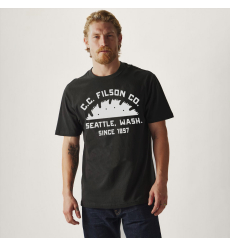 Filson Seattle Graphic T-Shirt Black front