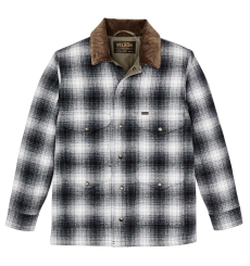 Filson Spokane Insulated Cruiser Jacket Charcoal Ombre front