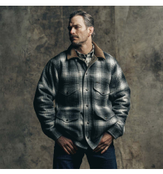 Filson Spokane Insulated Cruiser Jacket Charcoal Ombre front