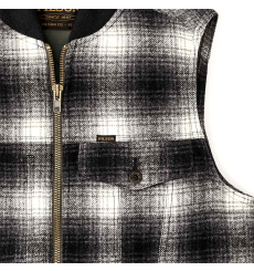 Filson Spokane Insulated Work Vest Charcoal Ombre front
