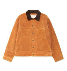 Filson Suede Short Cruiser Saddle Brown front