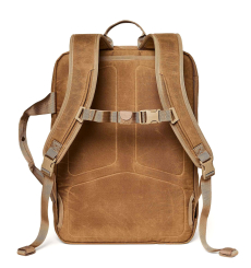 Filson Surveyor Pullman Pack Dark Tan/Flame front