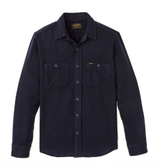 Filson The Rangeland Flannel Shirt Night/Sky front