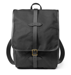 Filson Tin Cloth Backpack 11070017 Black