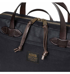 Filson Tin Cloth Compact Briefcase Navy front