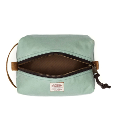 Filson Tin Cloth Travel Kit Flame front