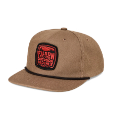 Filson Trucker Cap Light Brown/Filson front