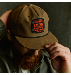 Filson Trucker Cap Light Brown/Filson front