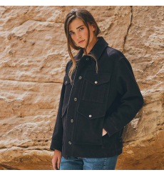 Filson Women's Mackinaw Cruiser Navy front
