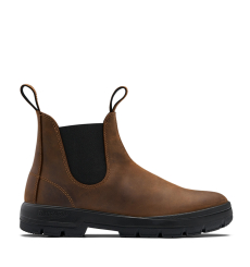 Filson x Blundstone Chelsea Boots Teak Nubuck - Detail