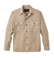Filson Field Jac-Shirt Gray Khaki front