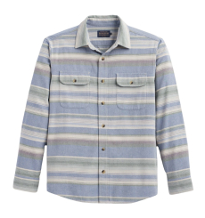 Pendleton Beach Shack Shirt Navy Stripe