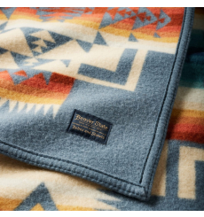 Pendleton Chief Joseph Jacquard Blanket Robe Slate