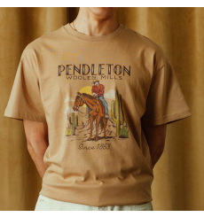 Pendleton Cowboy T-Shirt Mojave front