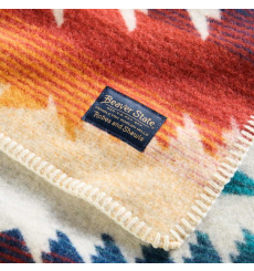 Pendleton Jacquard Napped Blanket Robe Sunset Pass
