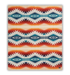 Pendleton Jacquard Napped Blanket Robe Sunset Pass