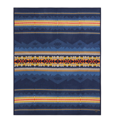 Pendleton Jacquard Unnapped Blanket Robe Cascadia