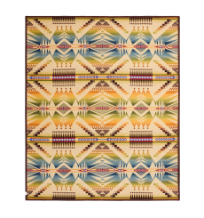 Pendleton Jacquard Unnapped Blanket Robe Mystic Lake