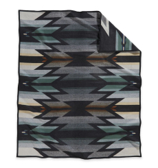 Pendleton Jacquard Unnapped Robe Wyeth Trail Oxford front Size: 163x203 cm