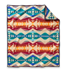 Pendleton Jacquard Unnapped Robe Los Lunas front Size: 163x203 cm