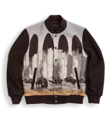 Pendleton Quilted Gorge Snap Jacket In Their Element front