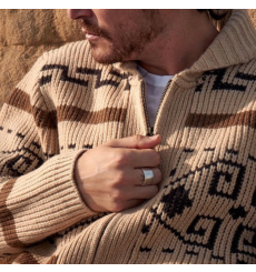 Pendleton The Original Westerley Cardigan Tan/Brown