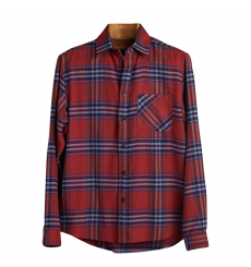 Portuguese Flannel Pau Checked Cotton-Flannel Shirt front