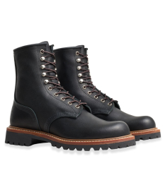 Red Wing 4501 Logger Boot Black Harness Oil Slick