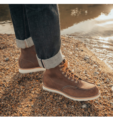 Red Wing 8836 Classic Moc Toe Boot Chocolate Muleskinner 